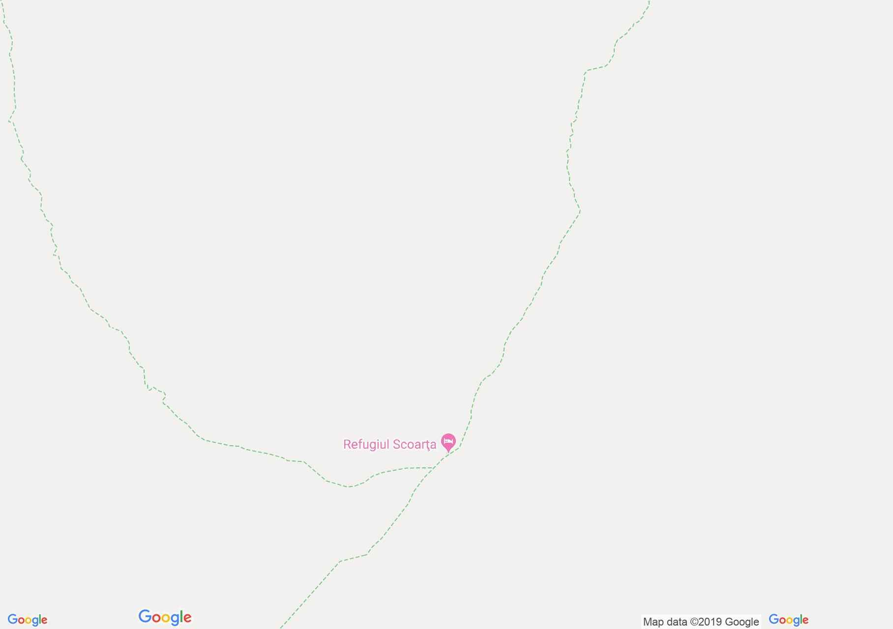 Fogarasi havasok: Szkoarca menedékkunyhó (térkép)