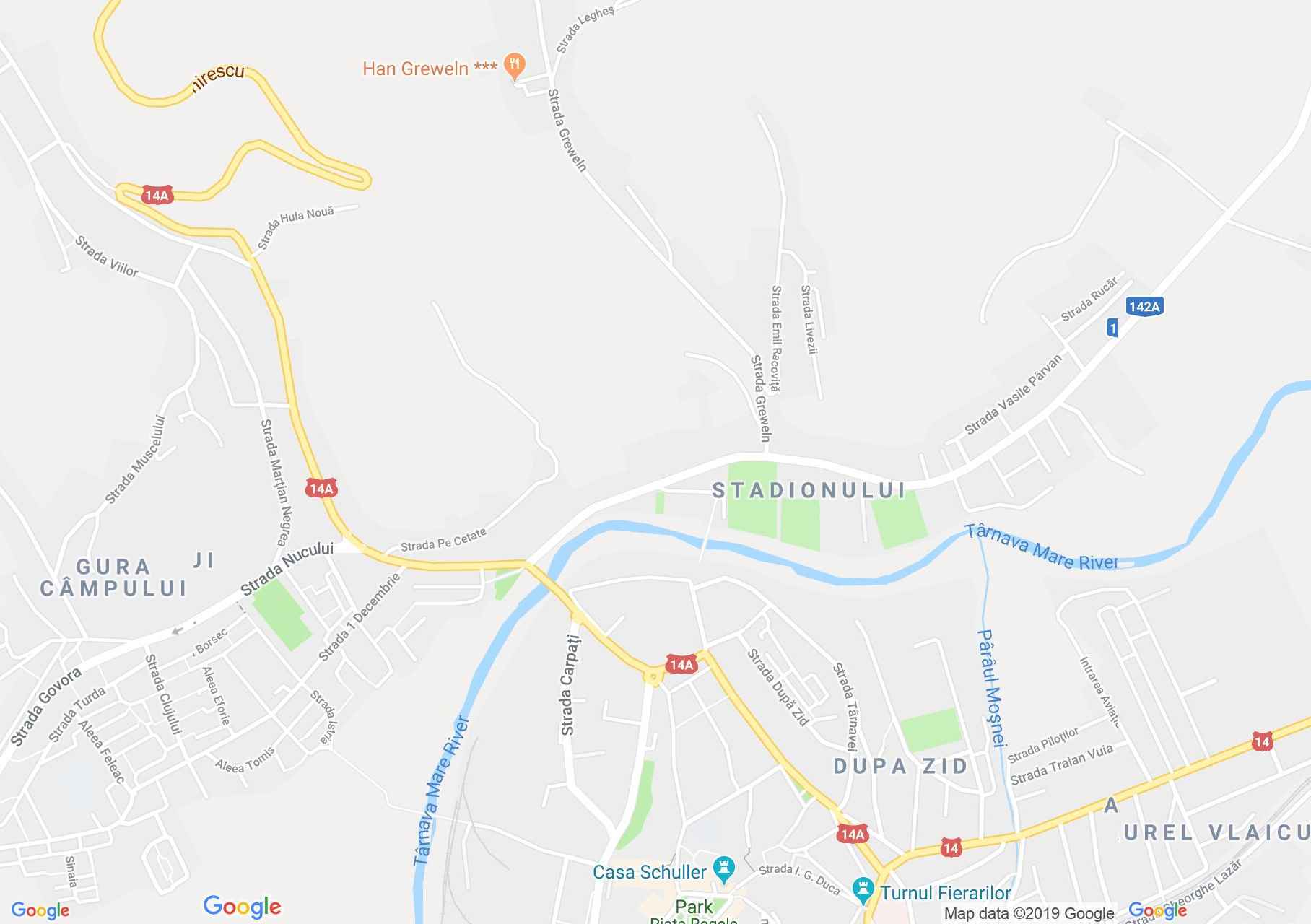 Hartă Mediaş: Turnul Steingasser