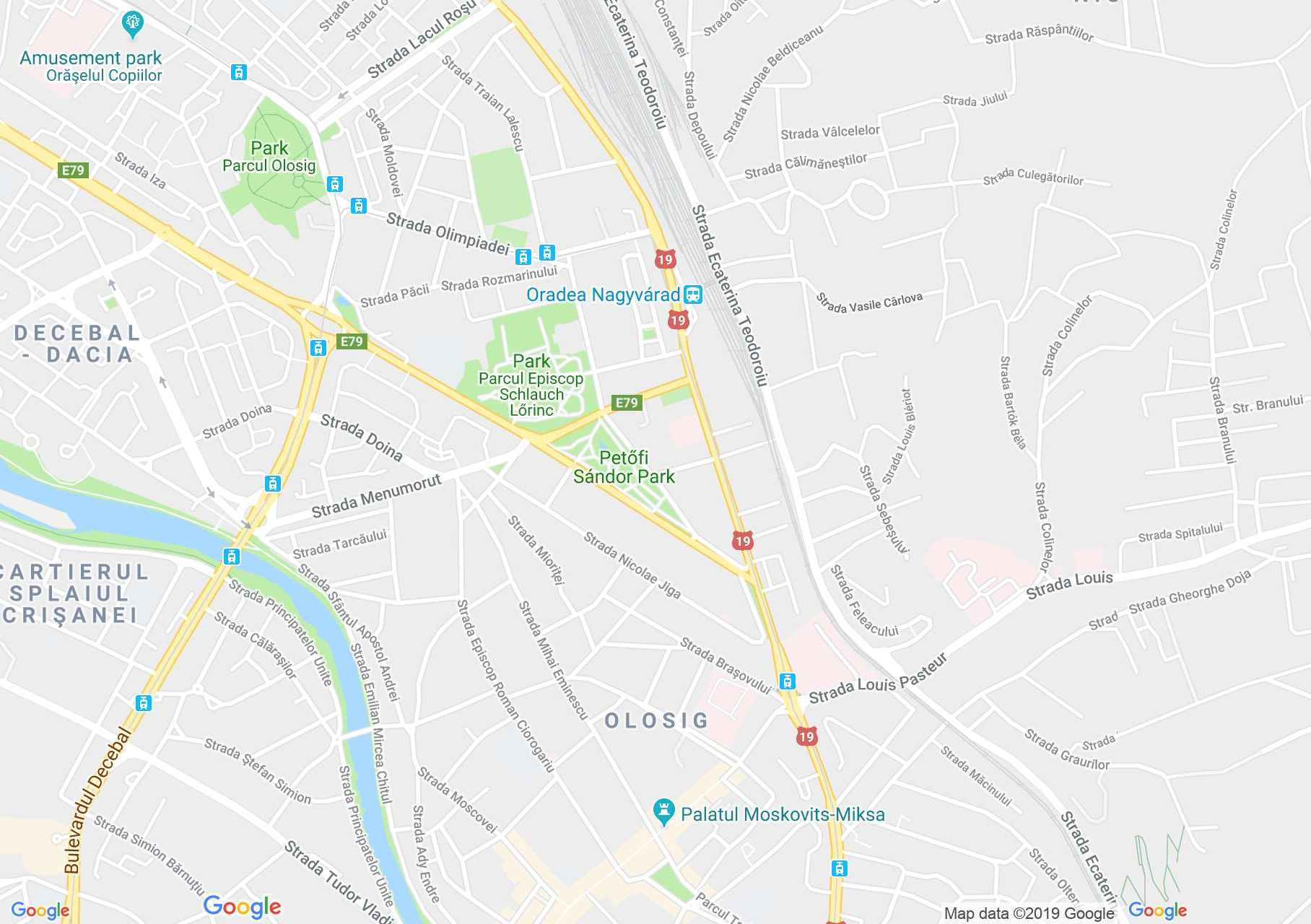 Hartă Oradea: Hotel Maxim
