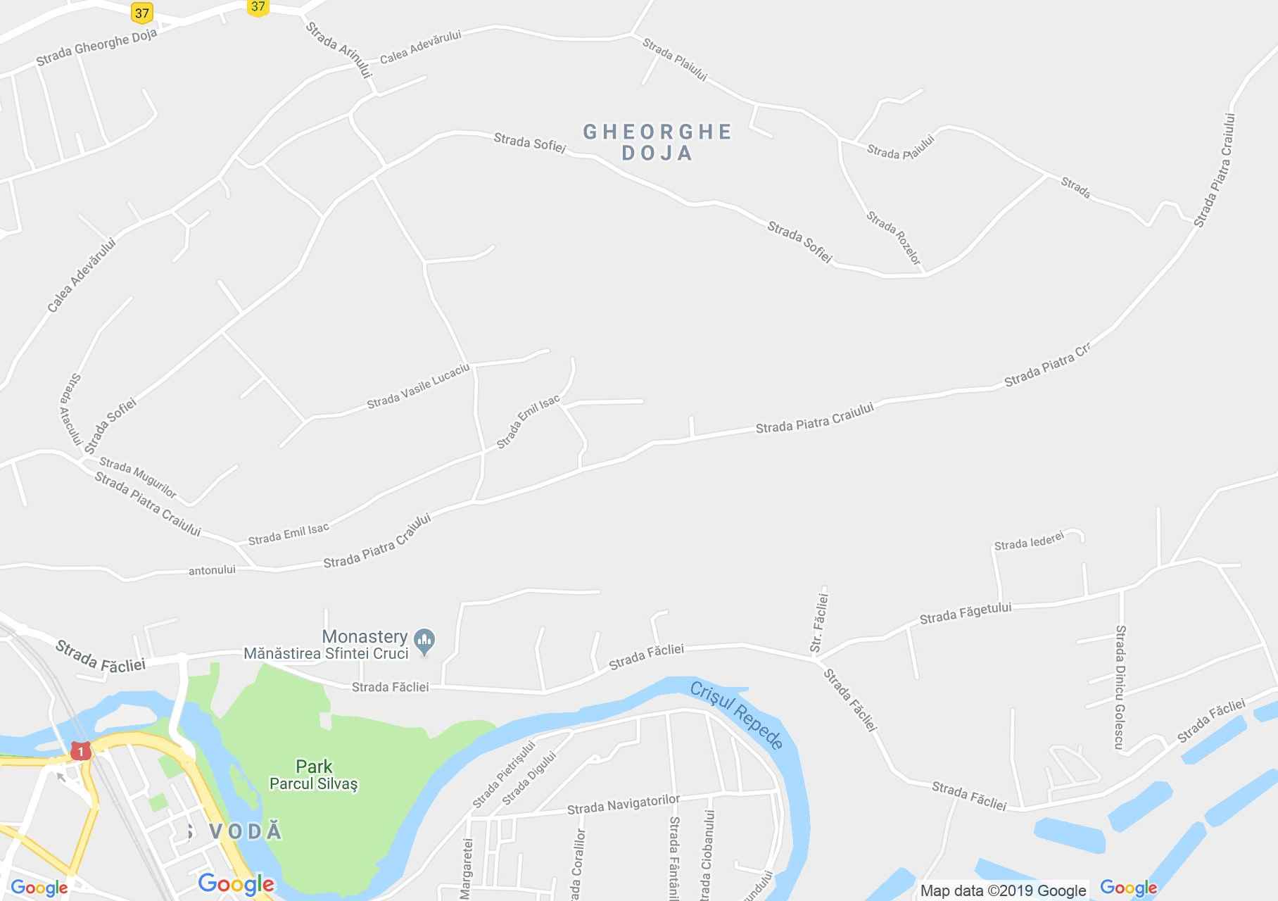 Map of Oradea: Hotel Terra