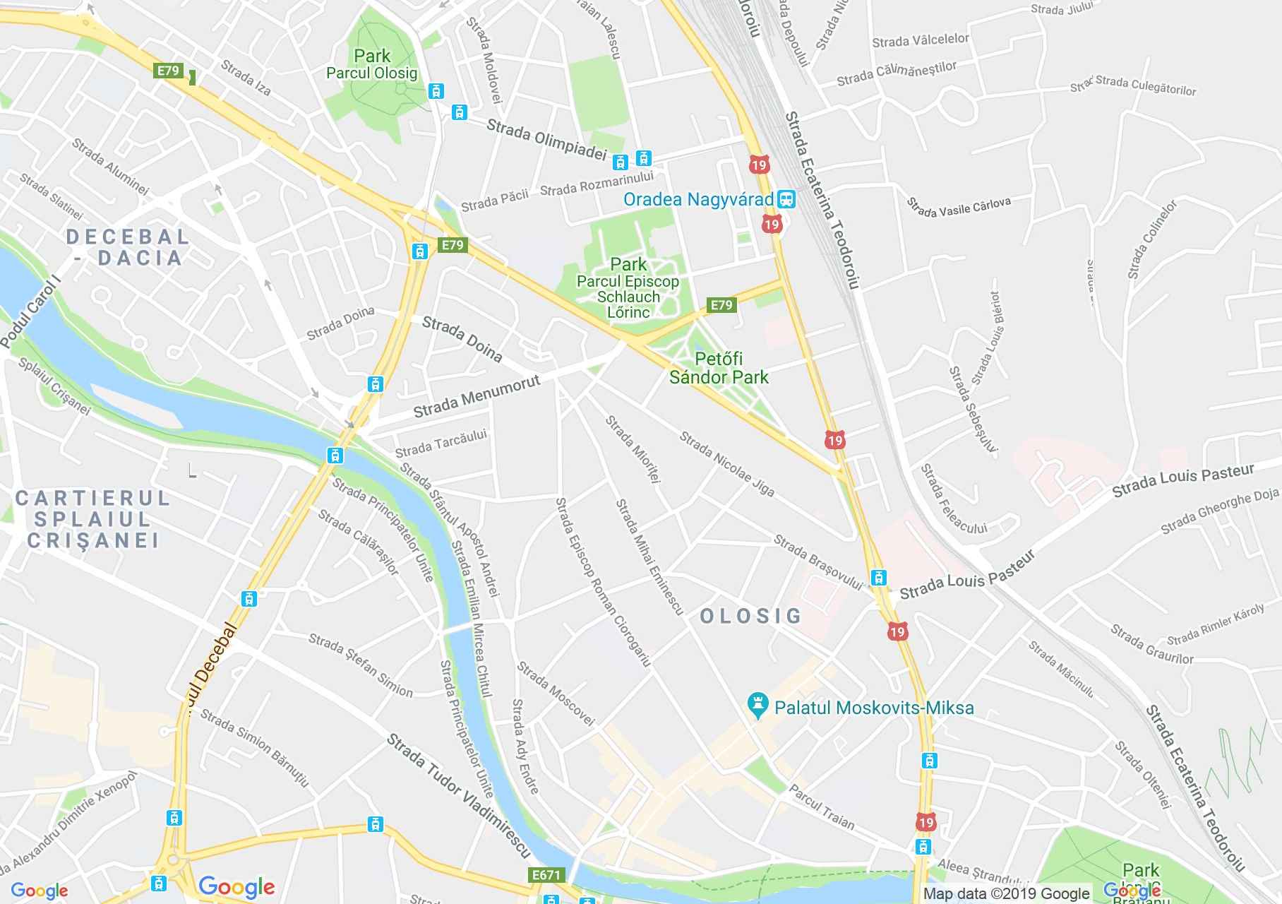 Hartă Oradea: Biserica ordinului Premonstratense