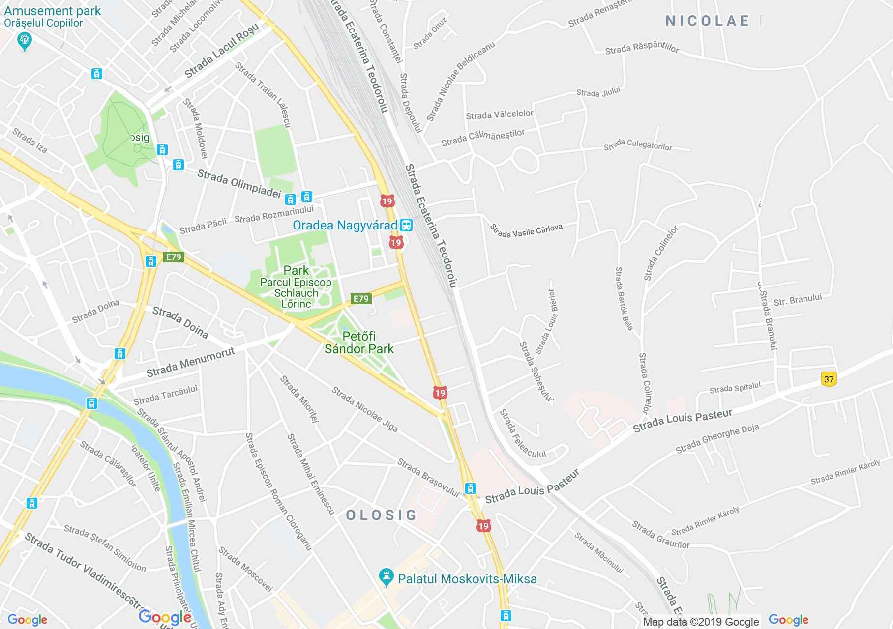 Hartă Oradea: Restaurant Underground