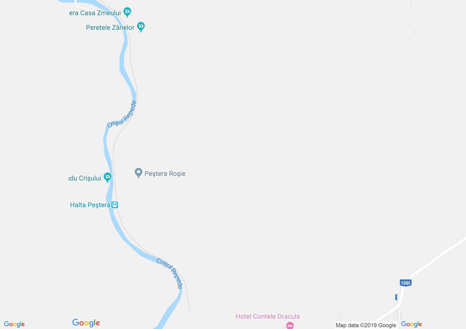 Hartă Vadu Crişului: Circuitul galben