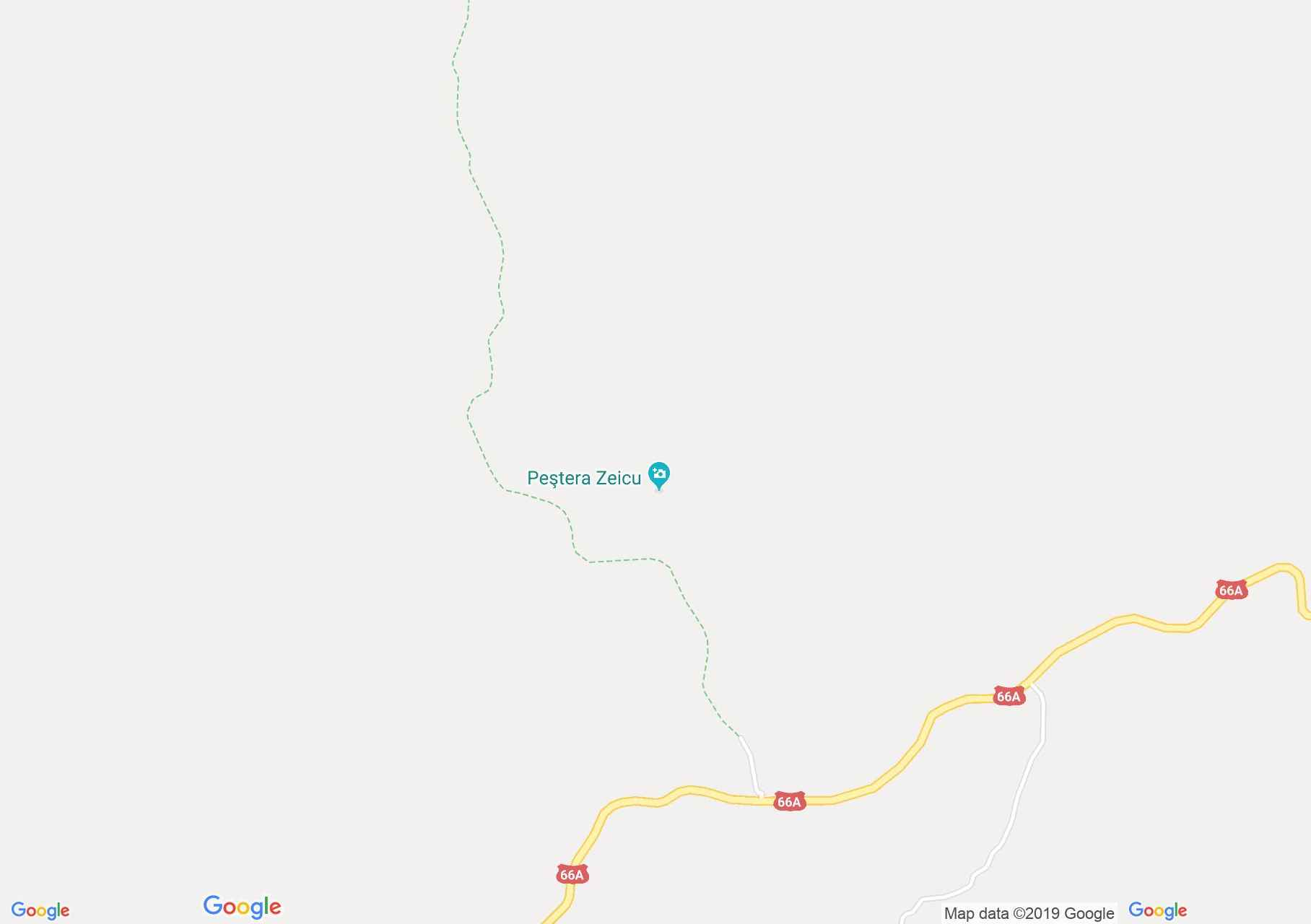 Retyezát hegység: 5-ös számú barlang (térkép)