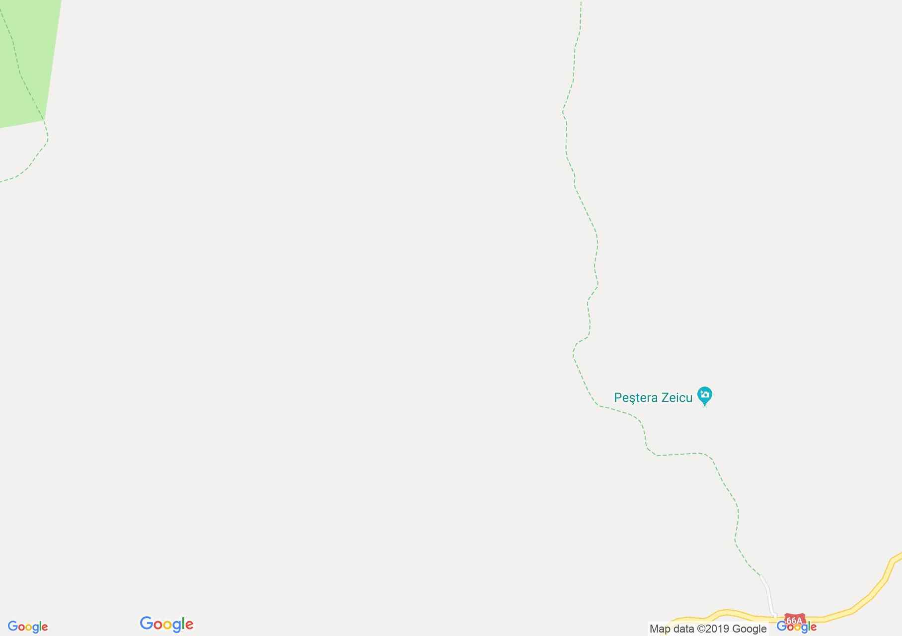 Retyezát hegység: A Dâlma cu Brazi barlang (térkép)