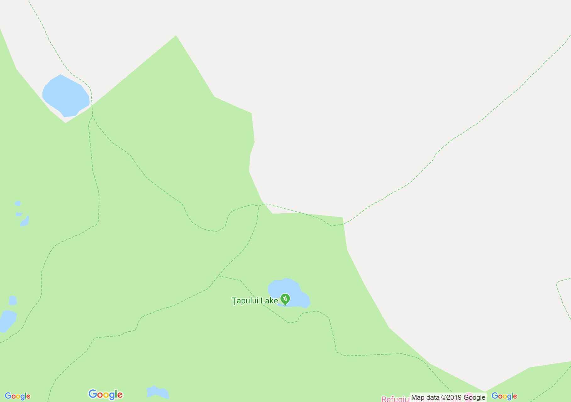 Hartă Muntii Retezat: Tăul Ţapului