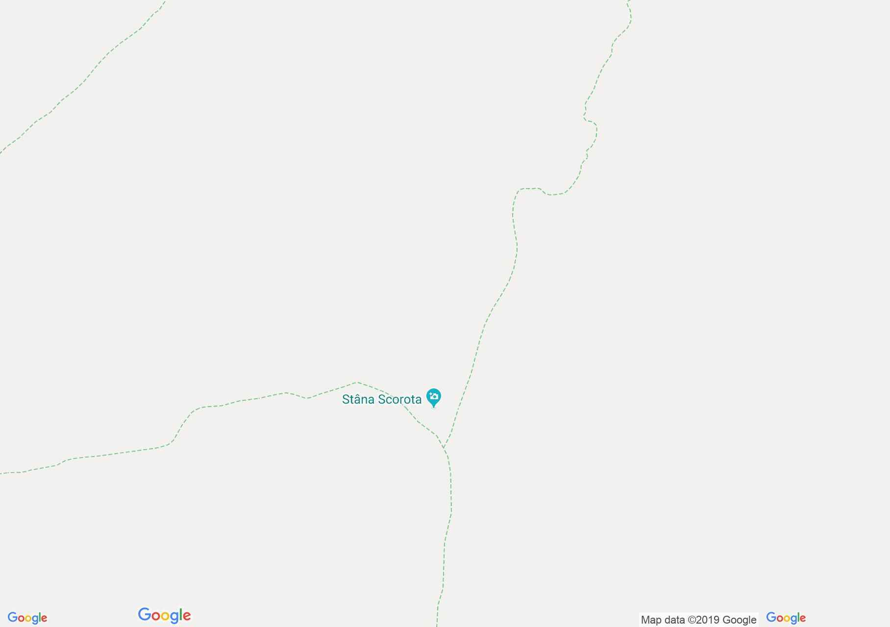 Retyezát hegység: Scorota völgy - Scorota nyereg (térkép)