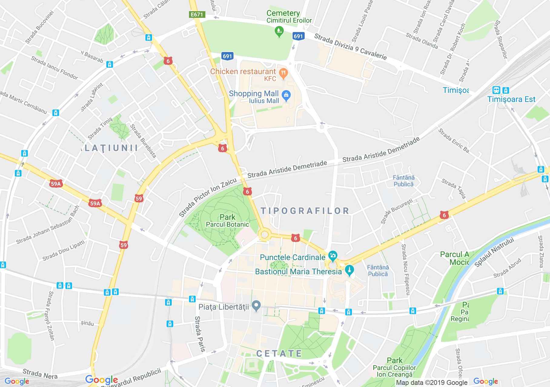 Hartă Timişoara: Casa Emmer