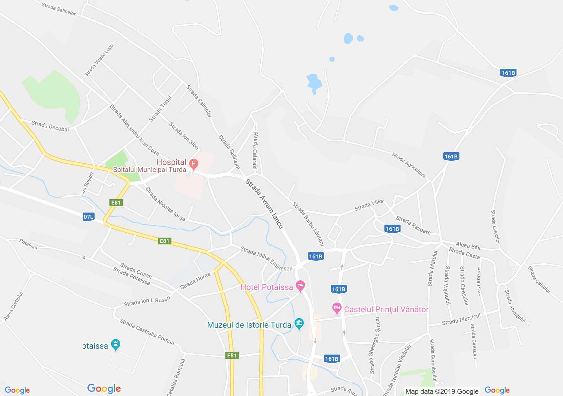 Hartă Turda: Biserica Unitariană